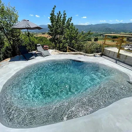 Ipnotica - Panoramic Views Exquisite Pool - Sleeps 7 - Very Stylish וילה San Gregorio (Perugia)