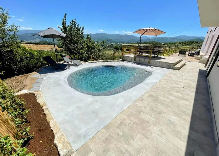 ヴィラ Ipnotica - Panoramic Views Exquisite Pool - Sleeps 7 - Very Stylish